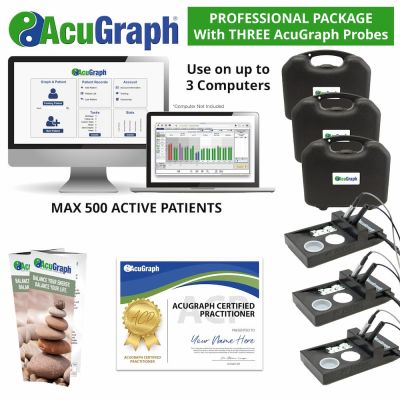 AcuGraph Professional Package with Three AcuGraph Probe