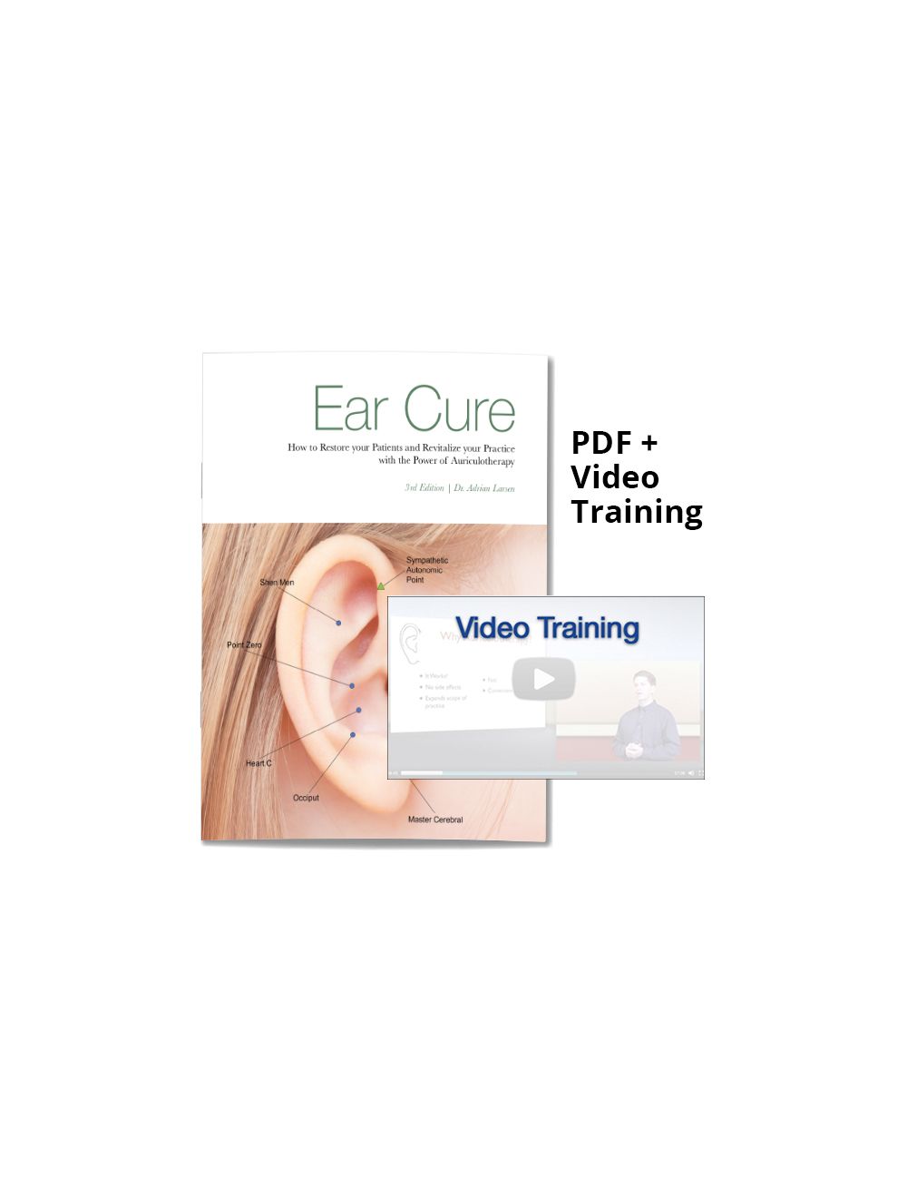 Auriculotherapy Training: The Ear Cure Online Video and PDF Book Set
